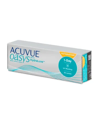 ACUVUE OASYS 1-Day with HydraLuxe for ASTIGMATISM 30db