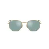 Ray-Ban Hexagonal RB3548N 001/30 Unisex Napszemüveg