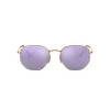 RAY-BAN HEXAGONAL 3548N 001/8O Unisex Napszemüveg