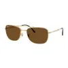 Ray-Ban RB3755 001/57 Unisex Napszemüveg