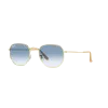 Ray-Ban Hexagonal RB3548 001/3F Unisex Napszemüveg
