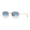 Ray-Ban Hexagonal RB3548 001/3F Unisex Napszemüveg